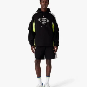 Oversized-T-Shirt mit kurzen Ärmeln und Colour-Blocking