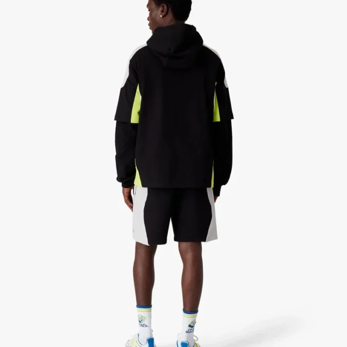 Oversized-T-Shirt mit kurzen Ärmeln und Colour-Blocking