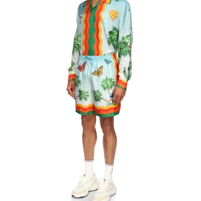 Palm Springs Tennis Club Seidenshorts