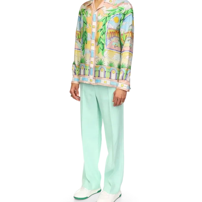 Paysage Ideal Seidenhemd