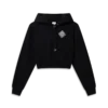 Pearl Diamond Cropped Hooded Sweatshirt Pearl Diamond Cropped Hooded Sweatshirt