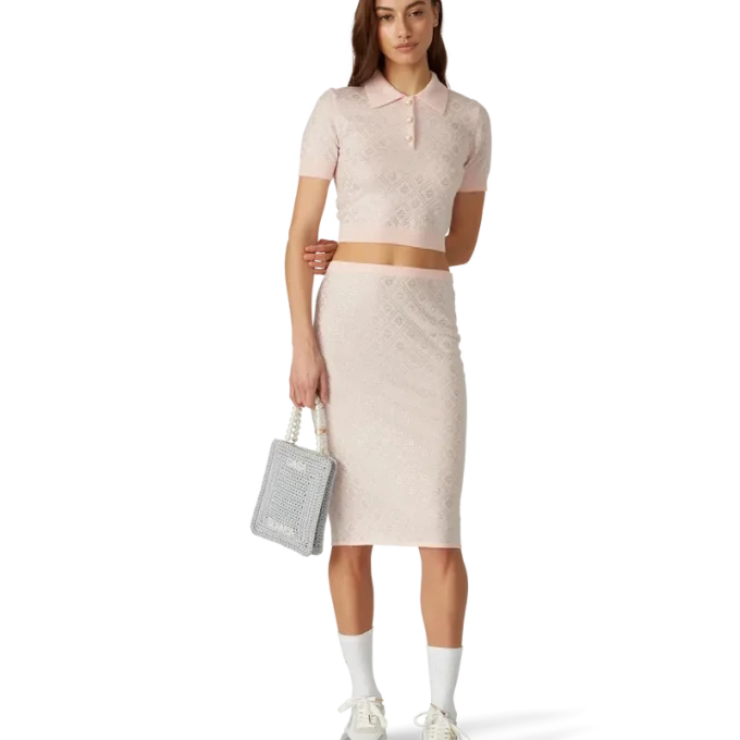 Pearl Mini Crochet Tasche