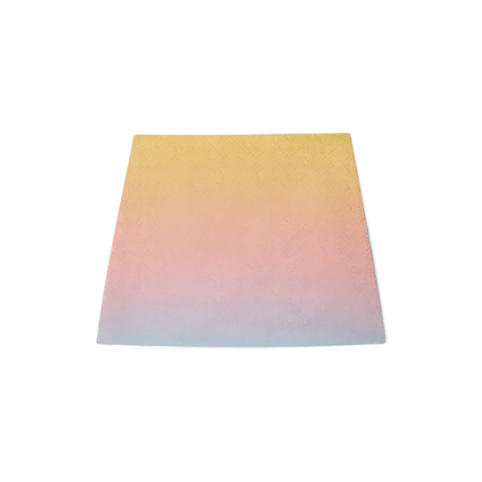 Ping-Pong-Seidenrock mit Farbverlauf