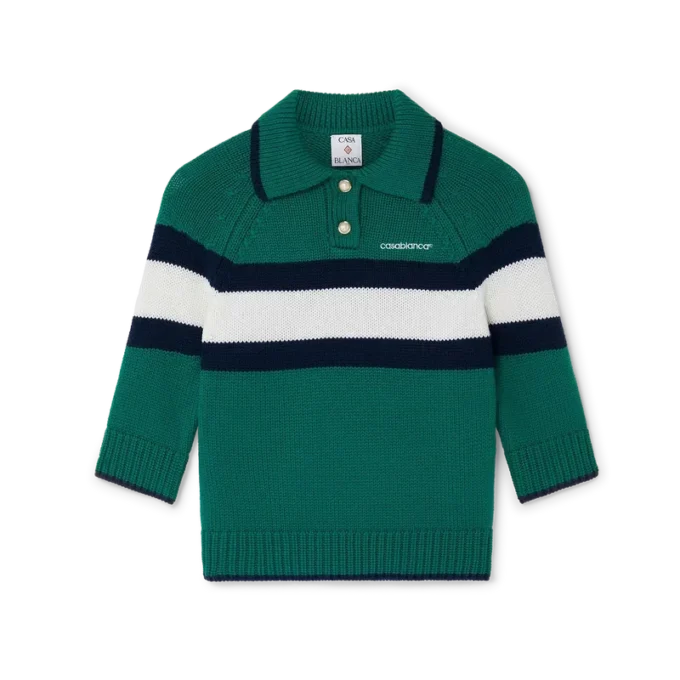 Polohemd mit Farbblock