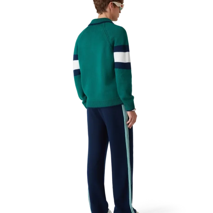 Polohemd mit Farbblock-Design