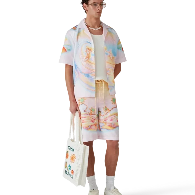 Psychedelic Nirvana Swim Shirt