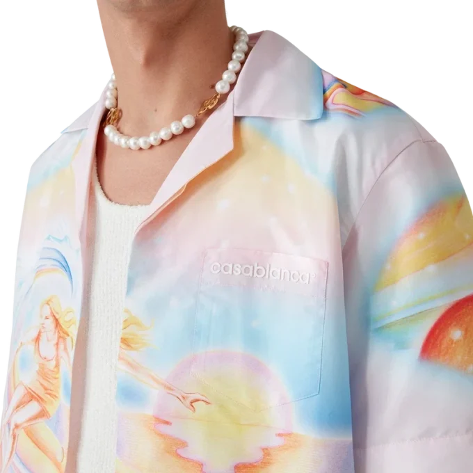 Psychedelic Nirvana Swim Shirt