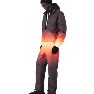 Pufferjacke mit Farbverlauf