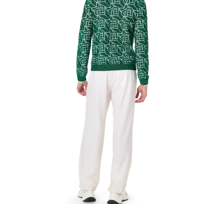 Pullover mit Herz-Monogramm