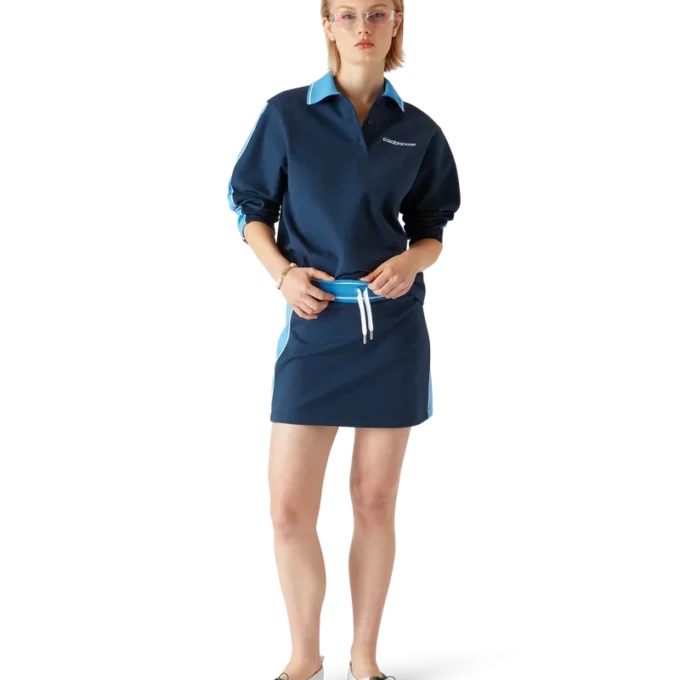 Punto Polo Sweatshirt mit Kragen