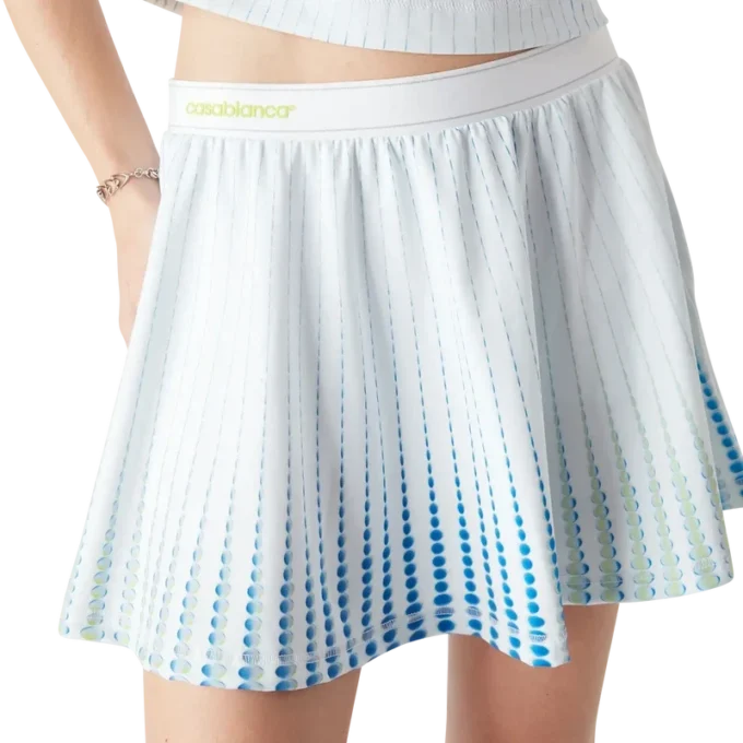 Racerrock mit Tennis-Print