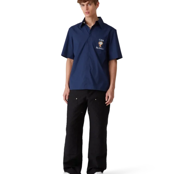 Rainbow Mushroom Kurzarmhemd