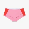 Rosa Monogram-Bikini-Shorts