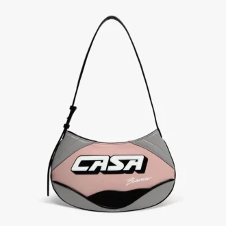 Rosa schmale Biker-Tasche Rosa schmale Biker-Tasche