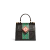 Schwarze Laurel Mini Jeanne Tasche