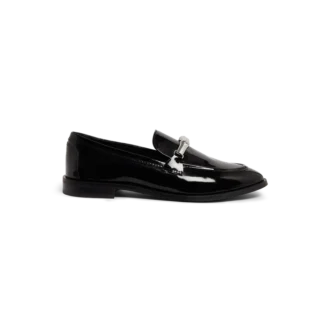 Schwarzer Bamboo Loafer