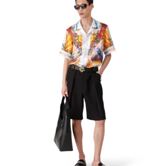 Schwarzer Gürtel mit CC-Logo