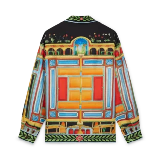 Seidenhemd „Le Palais En Fleur“