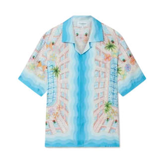 Seidenhemd „Le Plongeon“