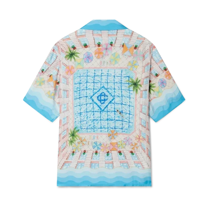 Seidenhemd „Le Plongeon“