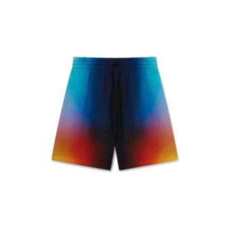 Seidenshorts mit Farbverlauf