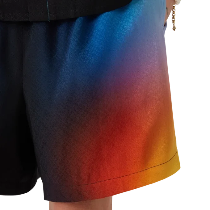 Seidenshorts mit Farbverlauf