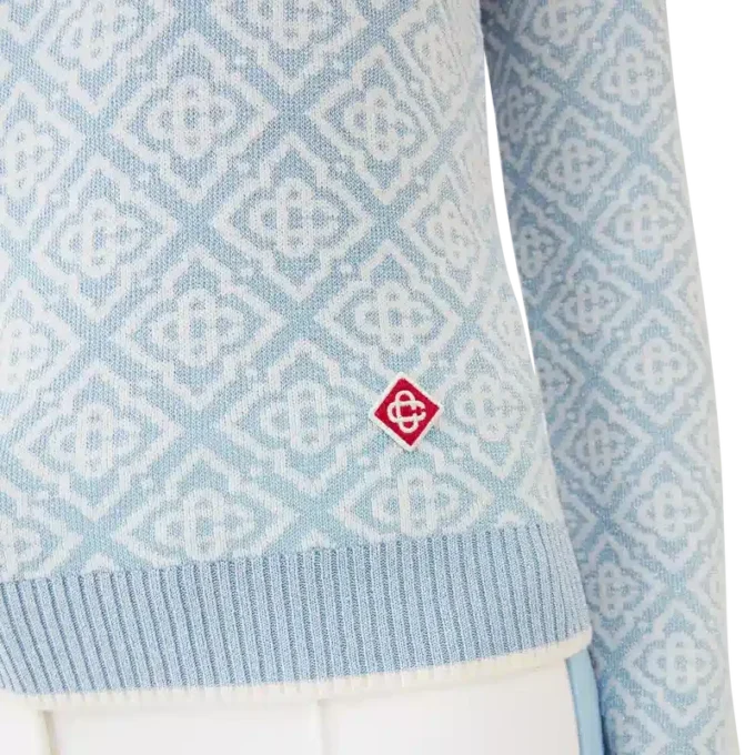 Ski Monogram High Neck Top Ski Monogram High Neck Top