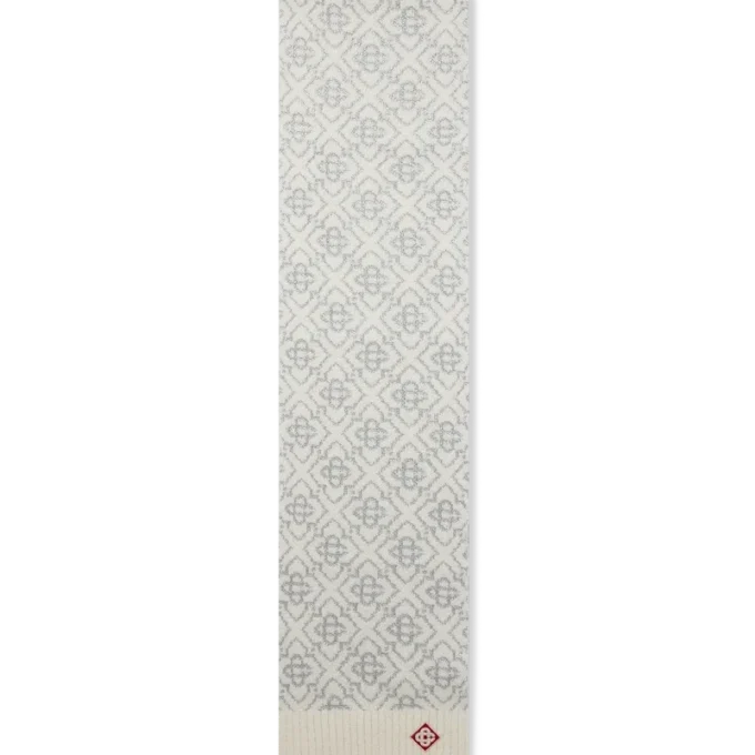 Ski-Monogramm-Mohair-Schal