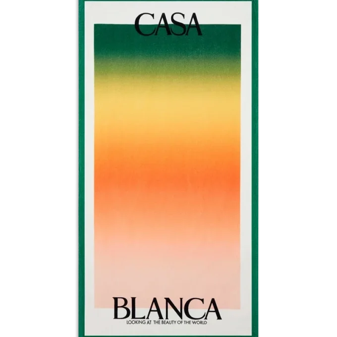 Strandtuch mit Farbverlauf