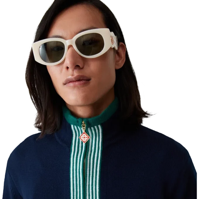 Strick-Tennis-Trainingsjacke