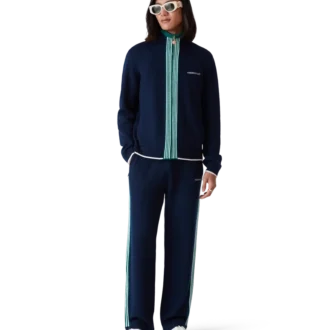 Strick-Tennis-Trainingsjacke