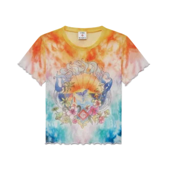 Surf Trip Tie-Dye-Mesh-T-Shirt