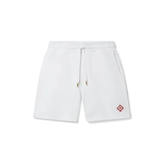 Sweatshorts mit Diamant-Logo