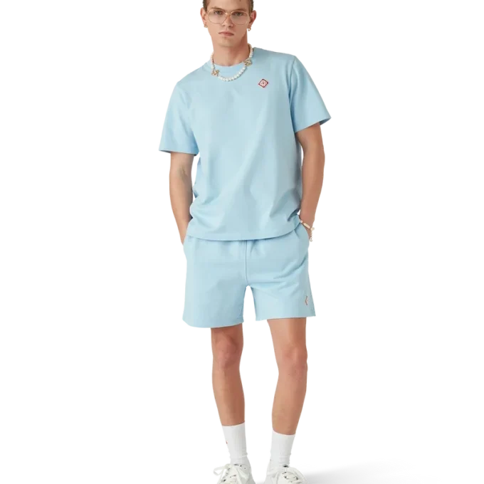 Sweatshorts mit Diamant-Logo