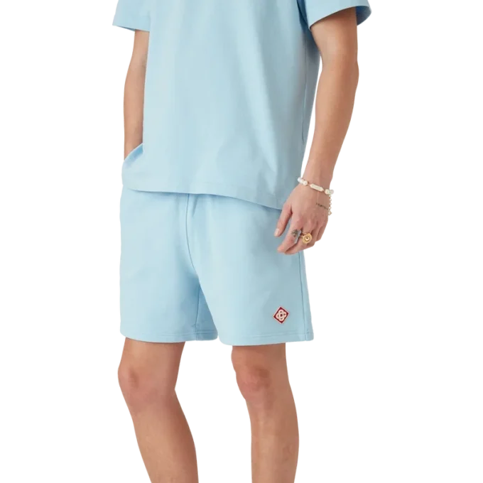 Sweatshorts mit Diamant-Logo