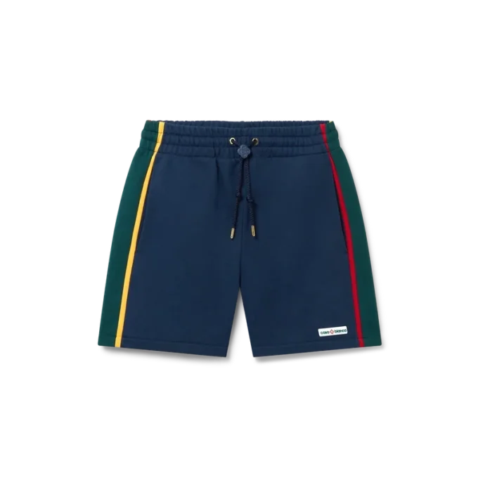 Sweatshorts mit Farbblock-Design