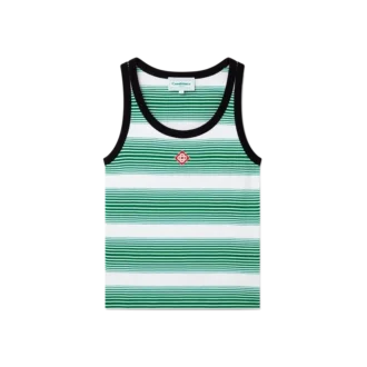 Tanktop mit Streifen in Farbverlauf