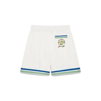 Tennis Club Icon Seiden-Twill-Shorts