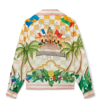 Tennis Club Seidenhemd