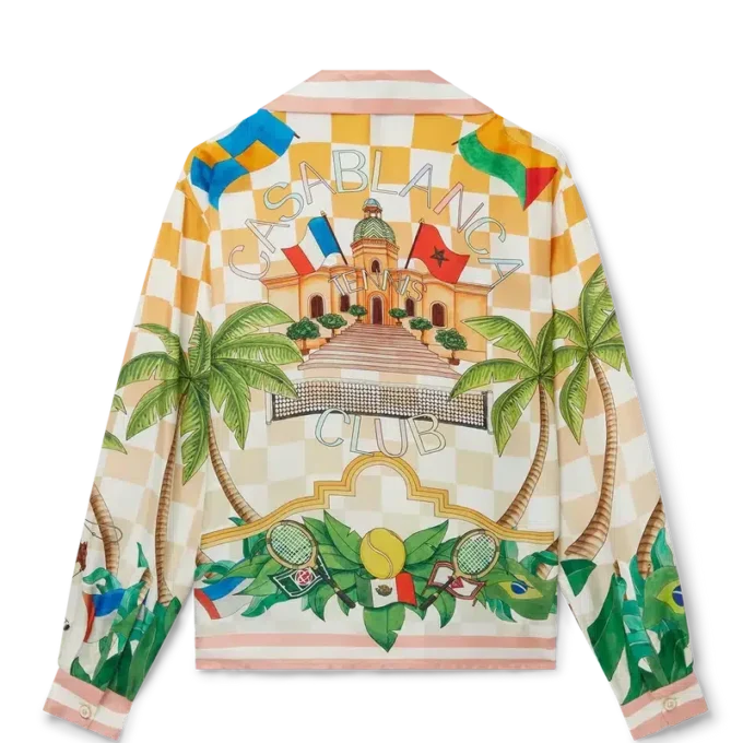 Tennis Club Seidenhemd