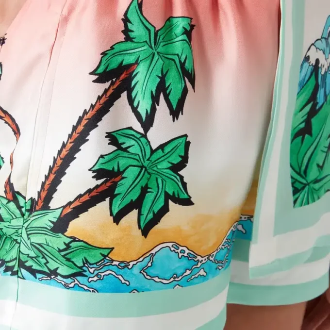 Tennis Club Seidenshorts