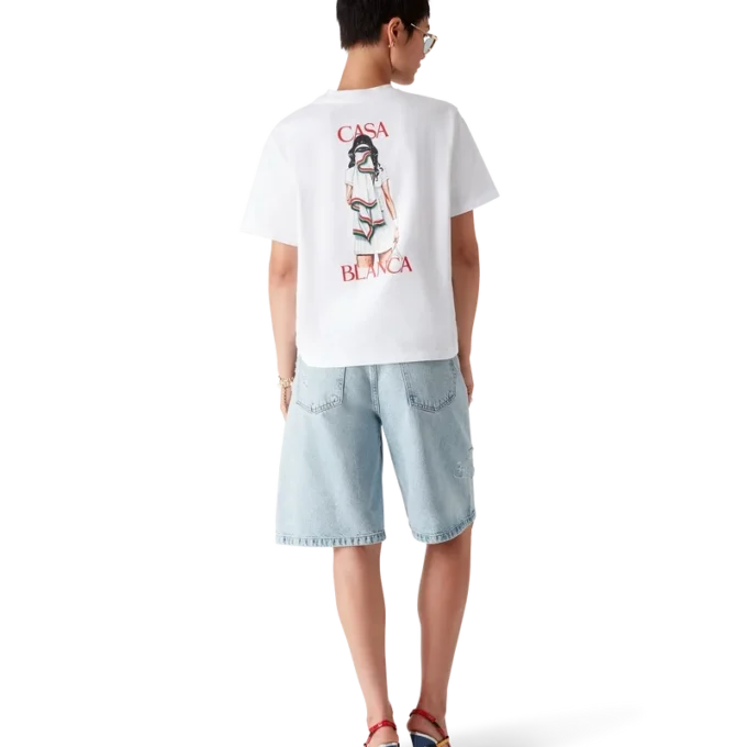 Tennis Girl Kurzarm-T-Shirt