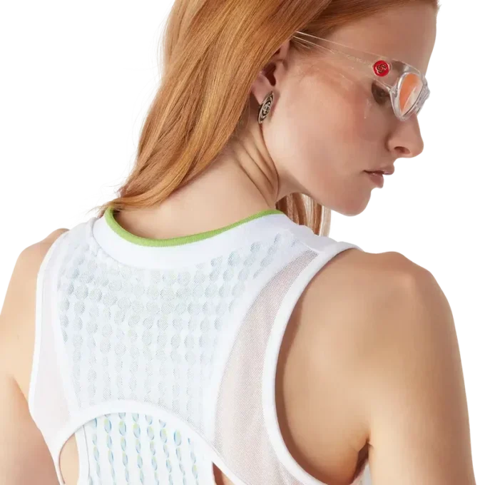 Tennis-Racer-Kleid mit Print