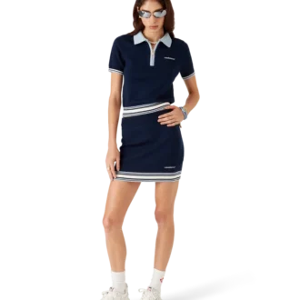 Tennisrock aus Merinostrick