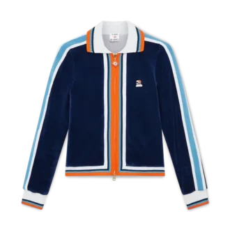 Velour Montagne Trainingsjacke