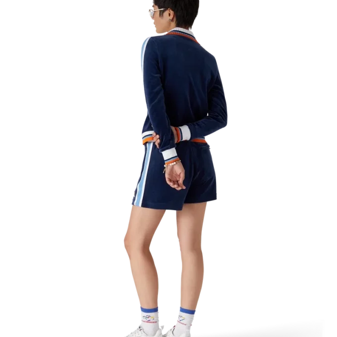 Velour Montagne Trainingsjacke