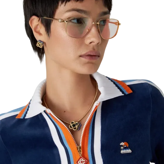 Velour Montagne Trainingsjacke