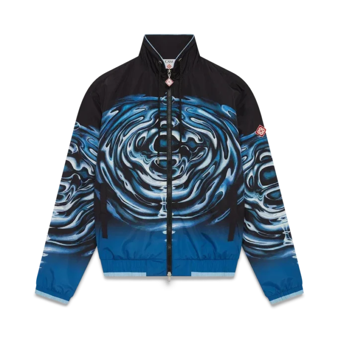 Warped Logo Ripple Windjacke