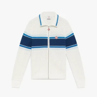 weiss blau gestreifte mesh trainingsjacke 1 330x330 - Wei&szlig;-blau gestreifte Mesh-Trainingsjacke