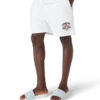 Weiße Frottee-Shorts